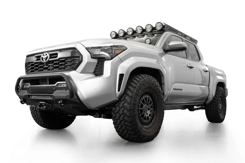 Addictive Desert Designs2024+ Toyota Tacoma Stealth Center Mount Winch Front Bumper w/ Top Hoop - Image 10