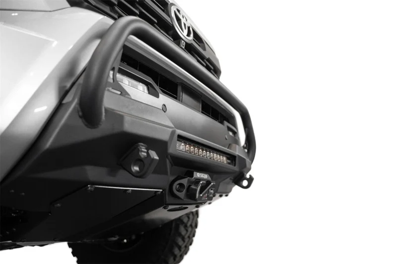 Addictive Desert Designs2024+ Toyota Tacoma Stealth Center Mount Winch Front Bumper w/ Top Hoop - Image 4