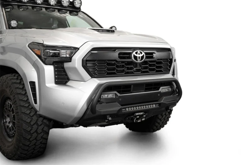 Addictive Desert Designs2024+ Toyota Tacoma Stealth Center Mount Winch Front Bumper w/ Top Hoop - Image 9