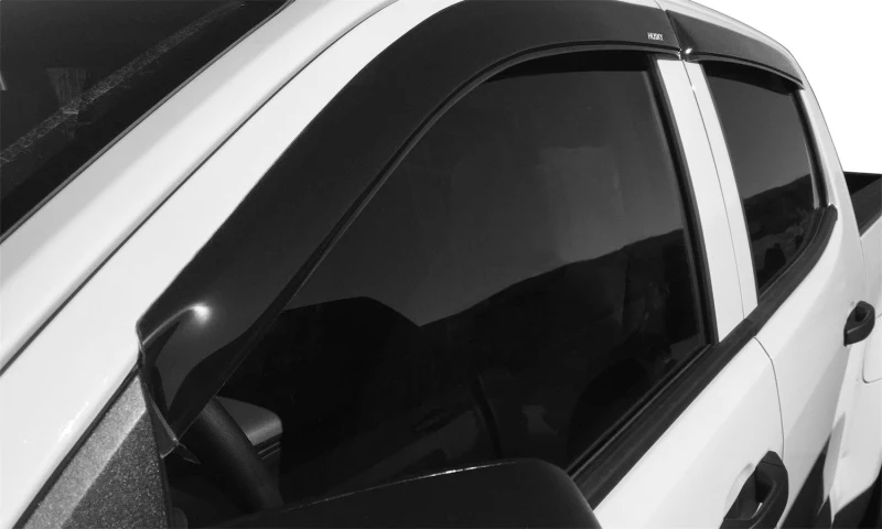 Husky Liners 99-16 Ford F-250/350/450/550 Super Duty Supercrew Ventvisor Low Profile (4pc) - Smoke - Image 3