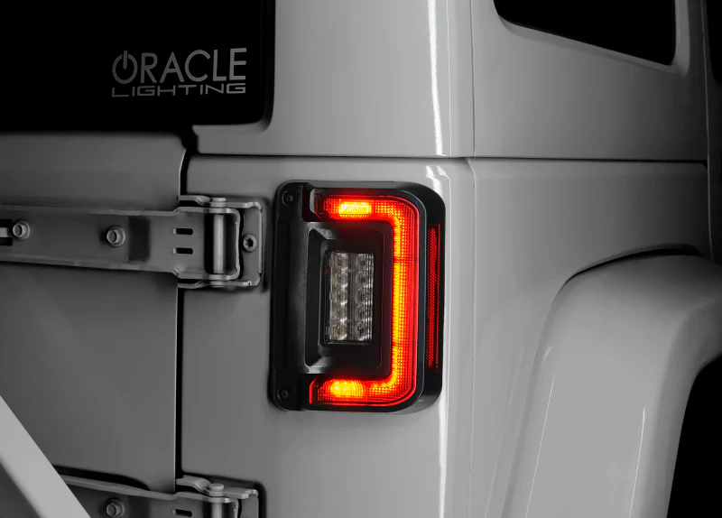 Oracle 07-17 Jeep Wrangler JK Flush Mount LED Tail Lights - Tinted - Image 5