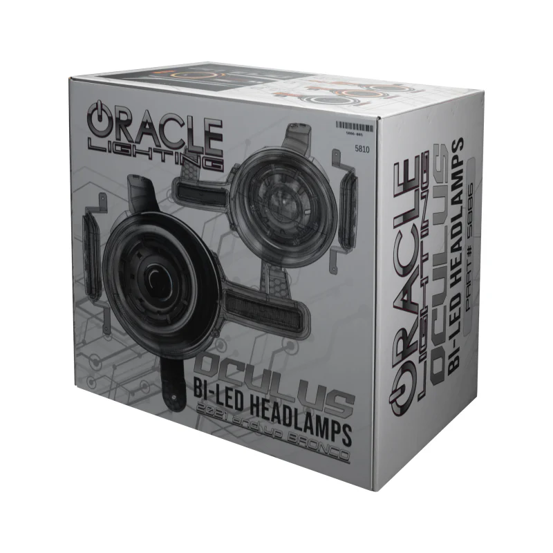 Oracle 2021+ Ford Bronco Oculus BI-LED Projector Headlights - Image 18