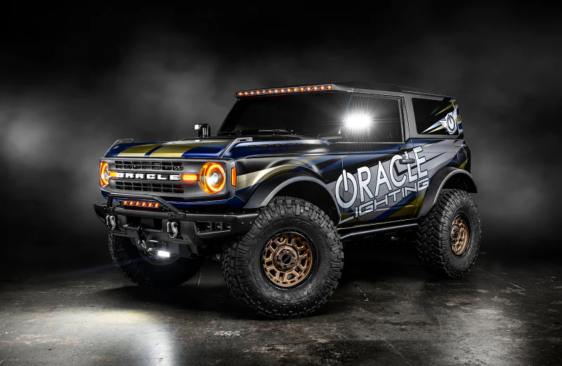 Oracle 2021+ Ford Bronco Oculus BI-LED Projector Headlights - Image 5