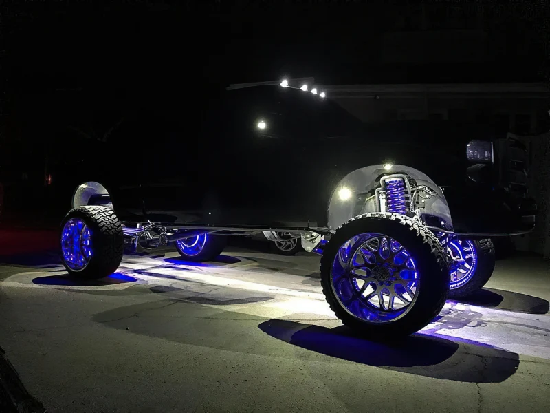 Oracle Bluetooth + RF Underbody Rock Light Kit - 8 PCS - ColorSHIFT - Image 18