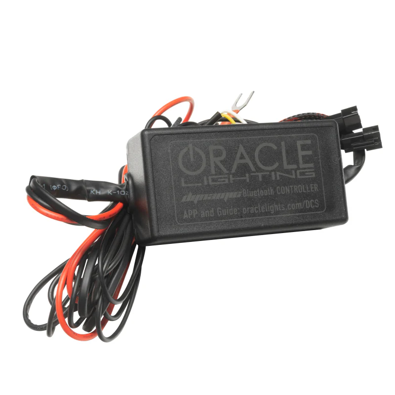 Oracle Lighting 18-23 Ford Mustang Dynamic ColorSHIFT LED Headlights - Black Series - Image 30
