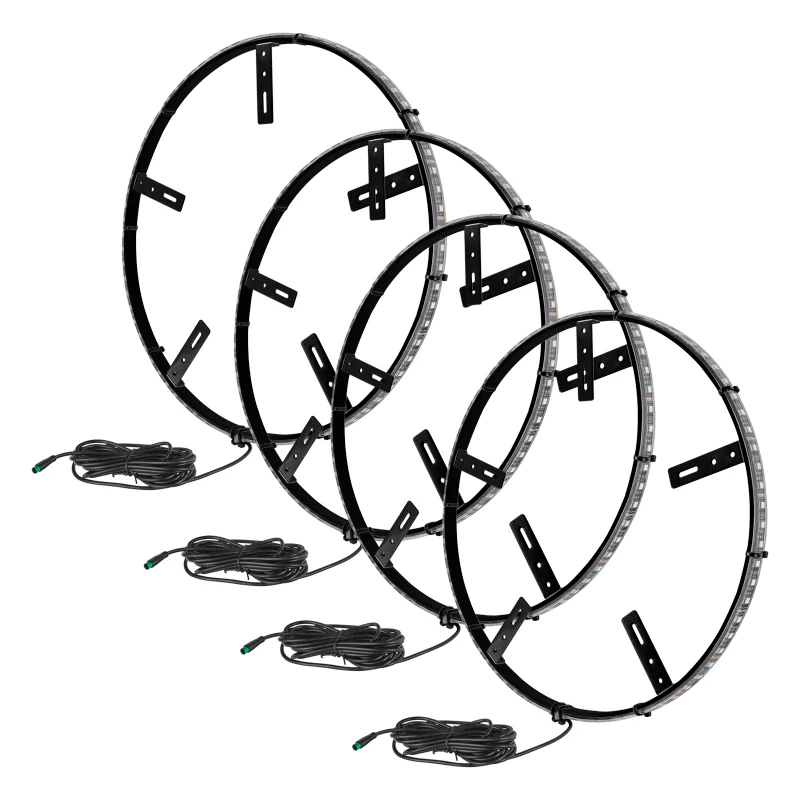 ORACLE Lighting LED Illuminated Wheel Rings - ColorSHIFT RGB+W - Image 12