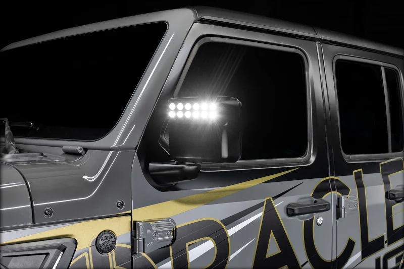 Oracle Lighting LED Off-Road Side Mirrors for Jeep Wrangler JL / Gladiator JT - Image 7