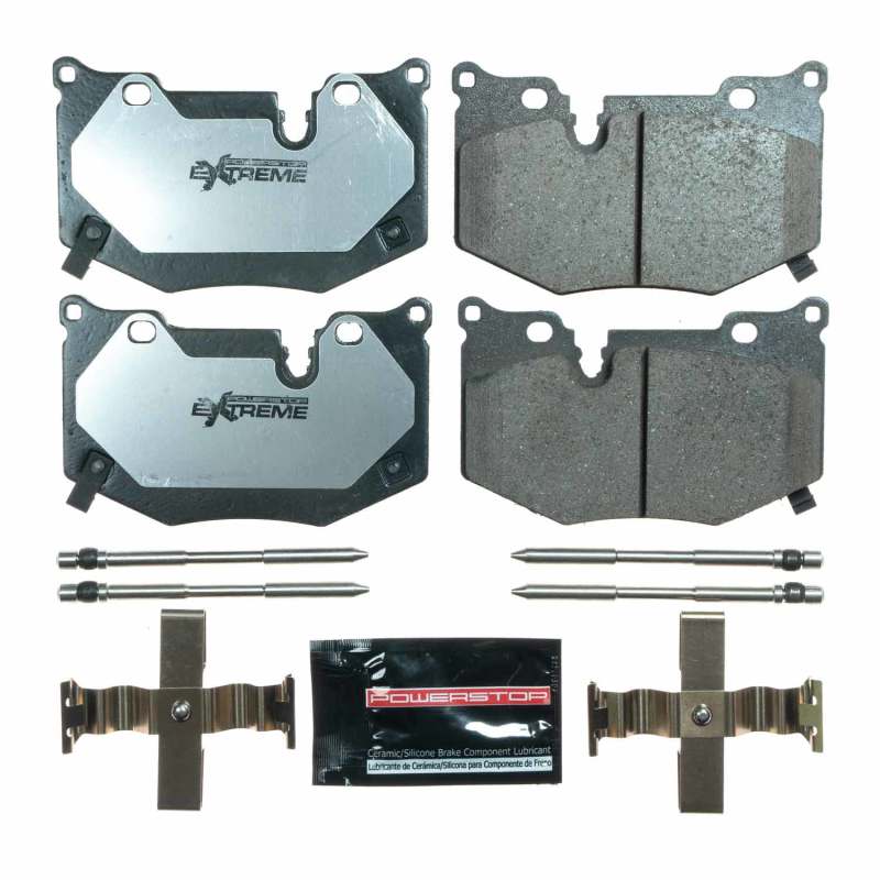 Power Stop 2020 Chevrolet Corvette C8 Z51 Rear Z26 Extreme Street Brake Pads w/Hardware - Image 4