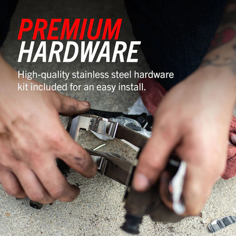 Power Stop 2020 Chevrolet Corvette C8 Z51 Rear Z26 Extreme Street Brake Pads w/Hardware - Image 5