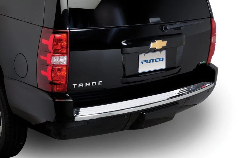 Putco 07-14 Cadillac Escalade ESV - Stainless Steel Rear Bumper Cover - Image 3