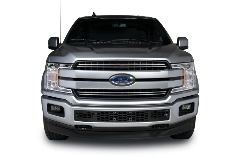 Putco 18-20 Ford F-150 - Hex Shield - Black Powder Coated Bumper Grille Inserts - Image 3