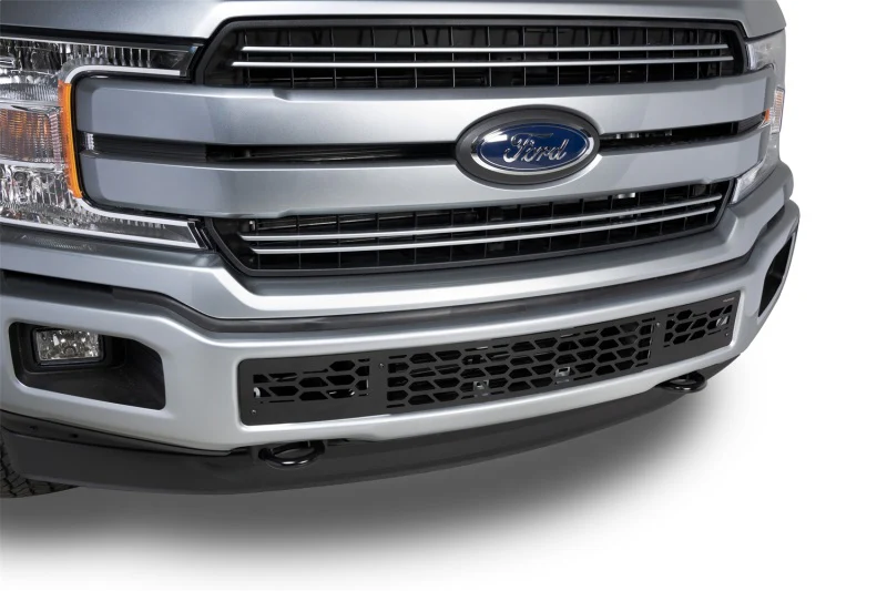 Putco 18-20 Ford F-150 - Hex Shield - Black Powder Coated Bumper Grille Inserts - Image 4