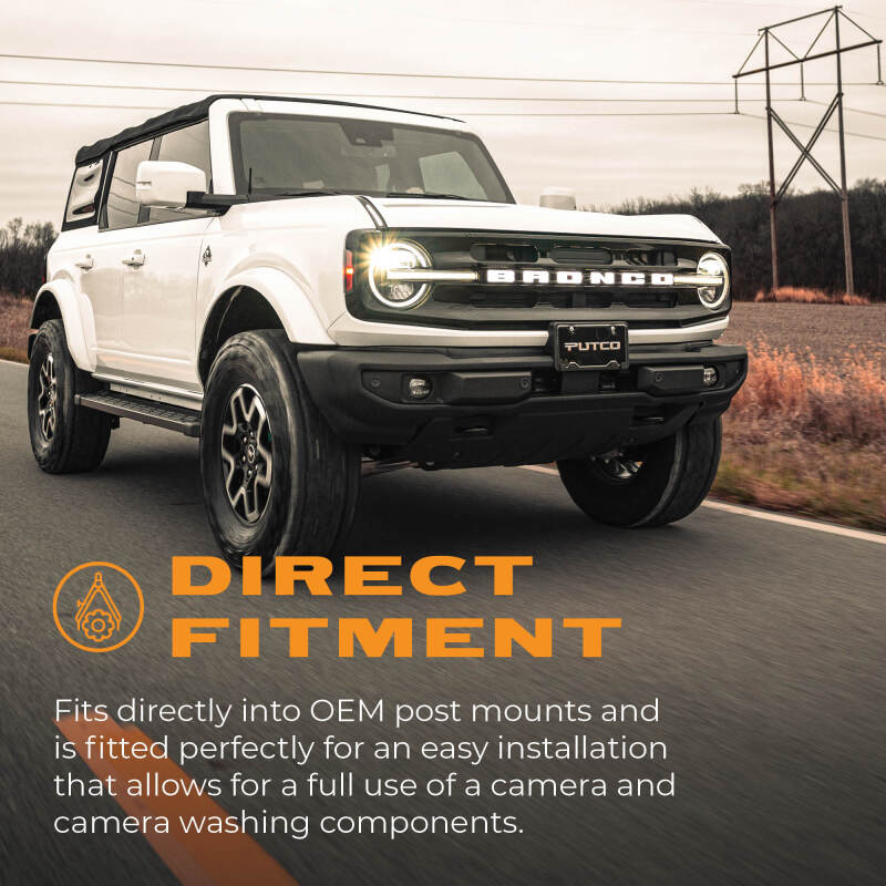 Putco 21-23 Ford Bronco Emblem (Does Not Fit Front Camera Models) - Image 4