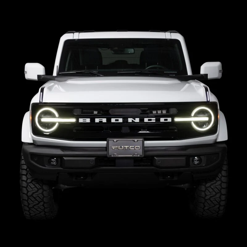 Putco 22-24 Ford Bronco Luminix DRL LED Light Hood Limb Riser (Factory Hood Side Hinge Replacements) - Image 3