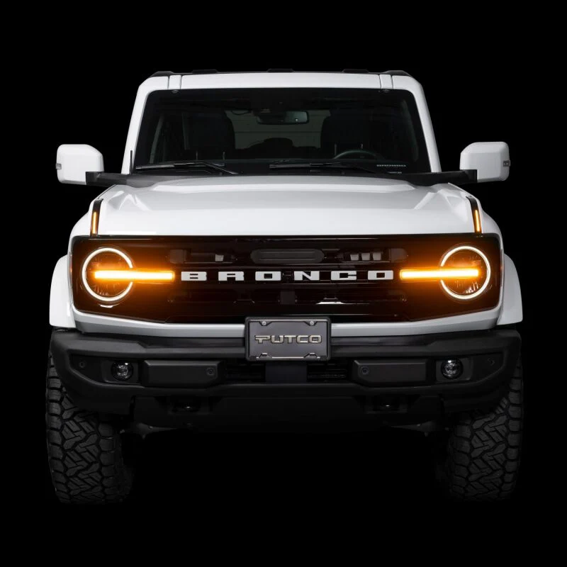 Putco 22-24 Ford Bronco Luminix DRL LED Light Hood Limb Riser (Factory Hood Side Hinge Replacements) - Image 4