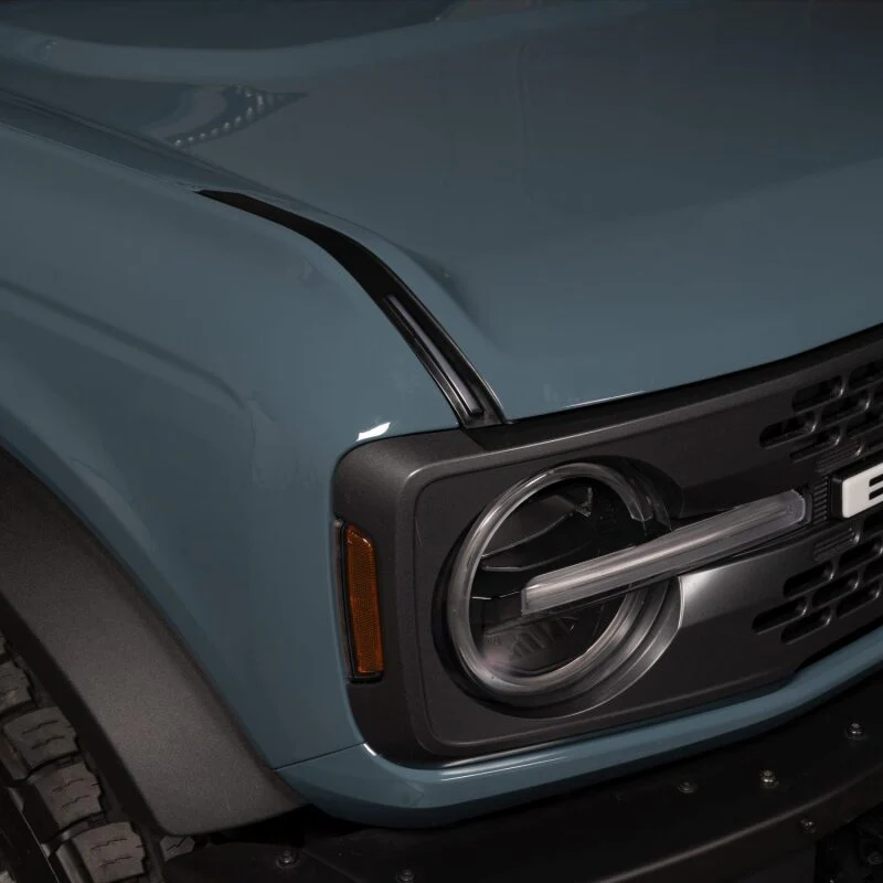 Putco 22-24 Ford Bronco Luminix DRL LED Light Hood Limb Riser (Factory Hood Side Hinge Replacements) - Image 5