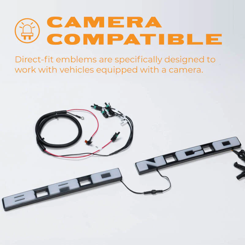 Putco Ford Bronco 21-23 Ford Bronco Emblem (Fits Models w/ Front Camera) - Image 8