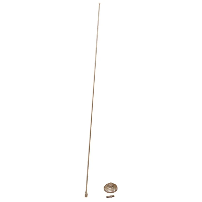Rugged Ridge 97-06 Jeep Wrangler TJ/LJ Stainless Steel Antenna Mast & Base - Image 8