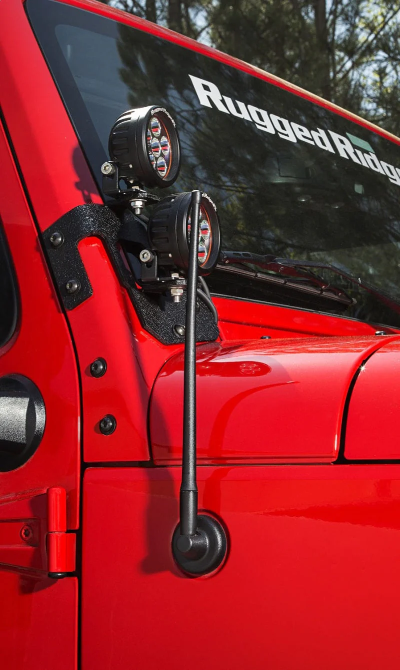 Rugged Ridge Antenna Reflex 13in 07-20 Jeep JK/JL/JT - Image 3