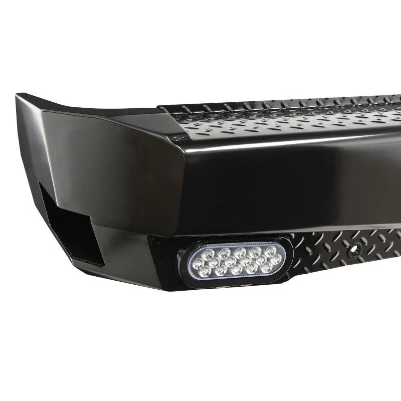 Westin 19-20 Chevy Silverado 1500 HDX Bandit Rear Bumper - Black - Image 13