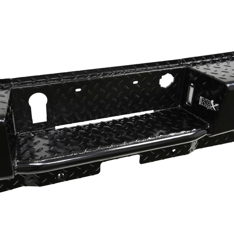 Westin 19-20 Chevy Silverado 1500 HDX Bandit Rear Bumper - Black - Image 15