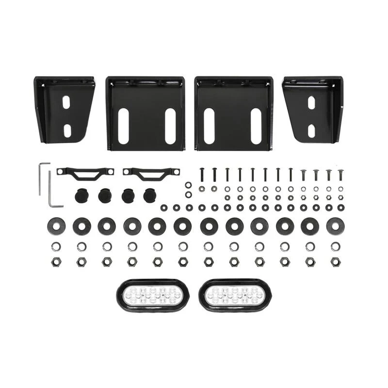 Westin 19-20 Chevy Silverado 1500 HDX Bandit Rear Bumper - Black - Image 16