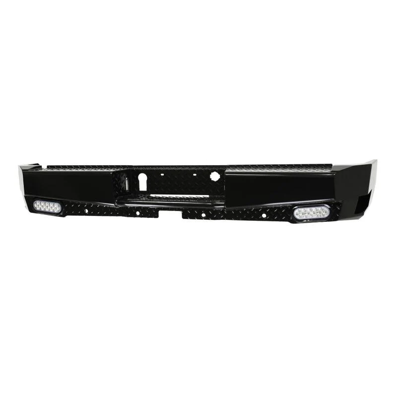 Westin 19-20 Chevy Silverado 1500 HDX Bandit Rear Bumper - Black - Image 3