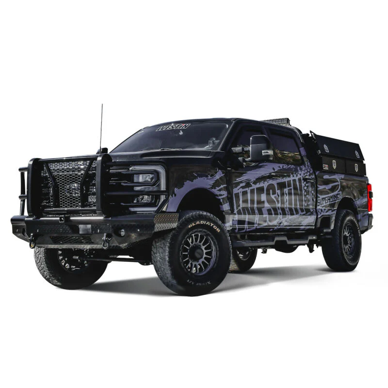 Westin 2023+ Ford F250/F350 HDX Bandit Front Bumper - Textured Black - Image 8